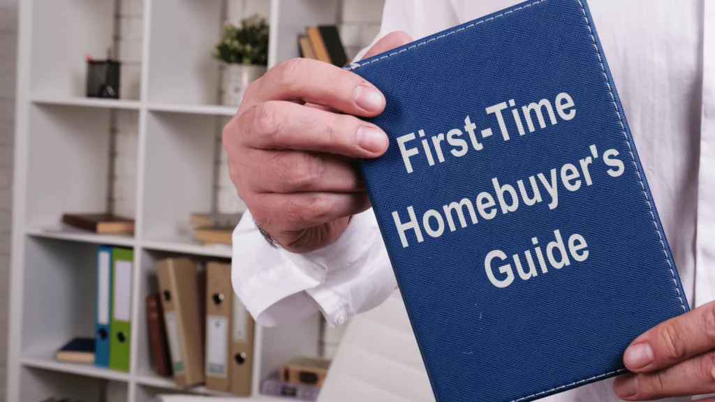 image illustrating a first-time homebuyers guide